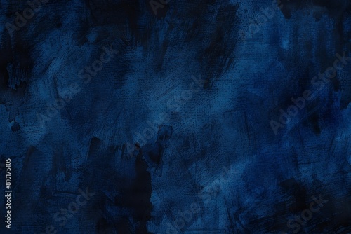 High-resolution, detailed image showcasing a navy blue textured background with brush strokes and distressed patterns, perfect for designs or as a backdrop for creative projects photo