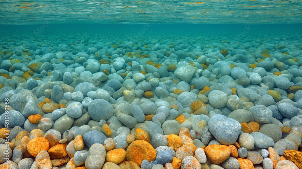 river rock underwater