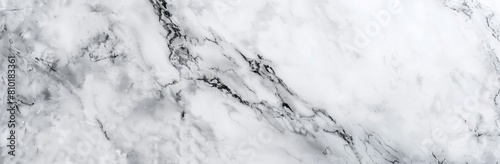 High-resolution image capturing the intricate details of a white marble texture with natural veins and patterns, perfect for luxury design backgrounds or elegant wallpaper