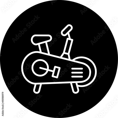 Exercise Bike Icon