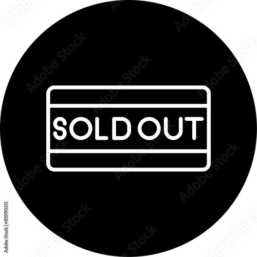 Out Of Stock Icon