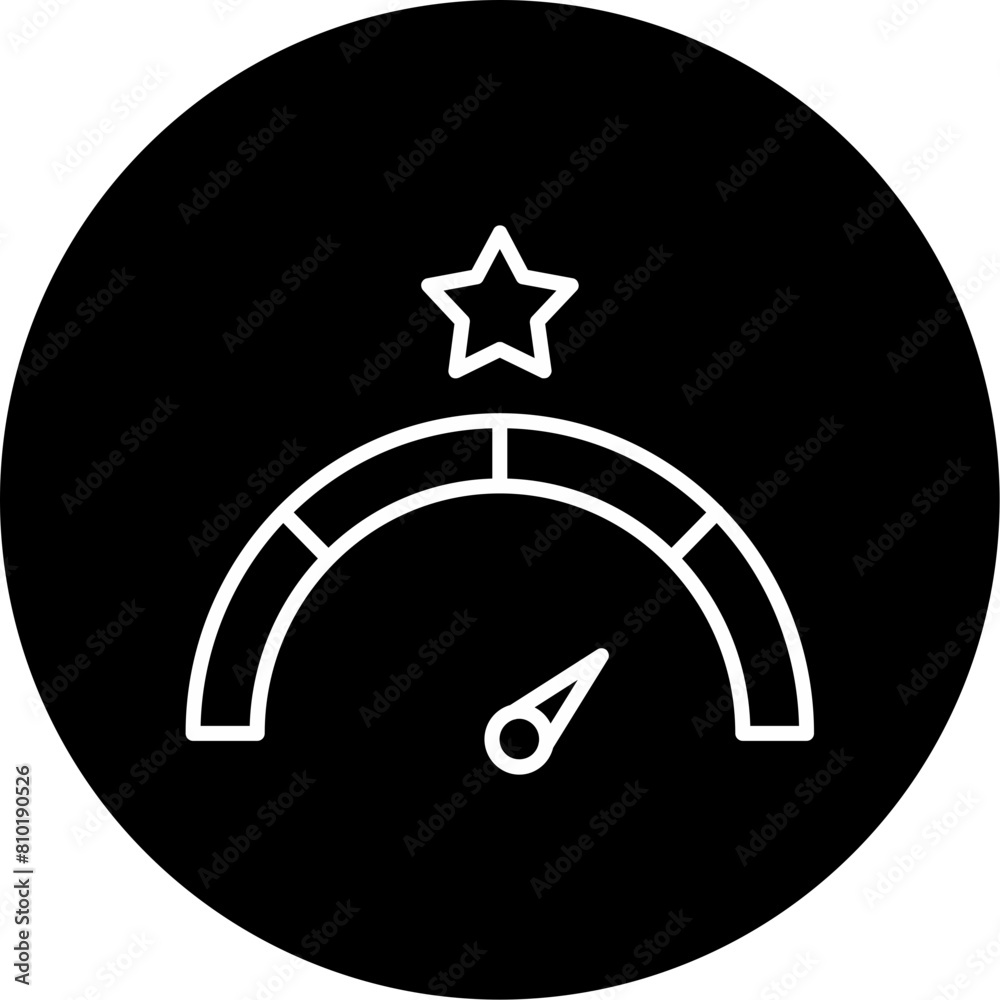 Fototapeta premium Performance Icon