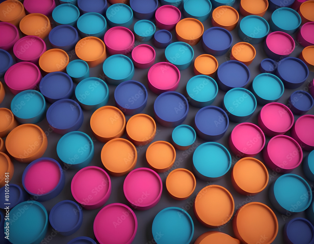 Colorful Abstract Circle Art Texture Background Colorful Abstract Circle Art Texture Background