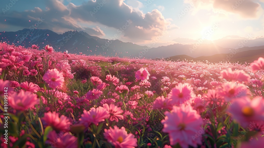 Obraz premium flowers in the field