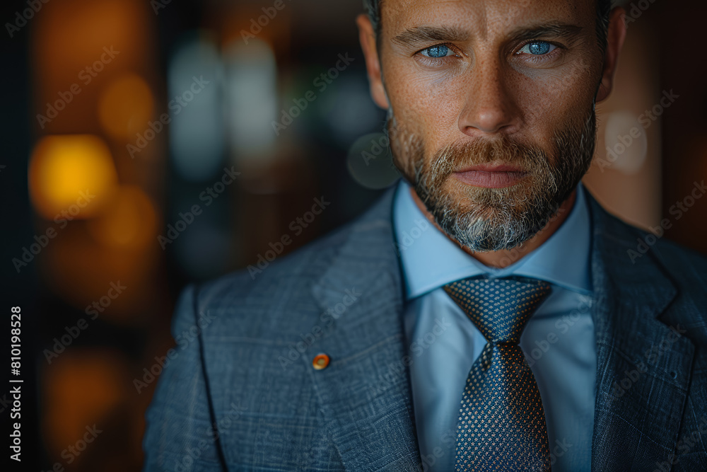 A professional portrait conveying the integrity and ethics of a business leader. Concept of honesty and transparency in corporate culture. Generative Ai. A professional portrait conveying the integrity and ethics of a business leader. Concept of honesty and transparency in corporate culture. Generative Ai.