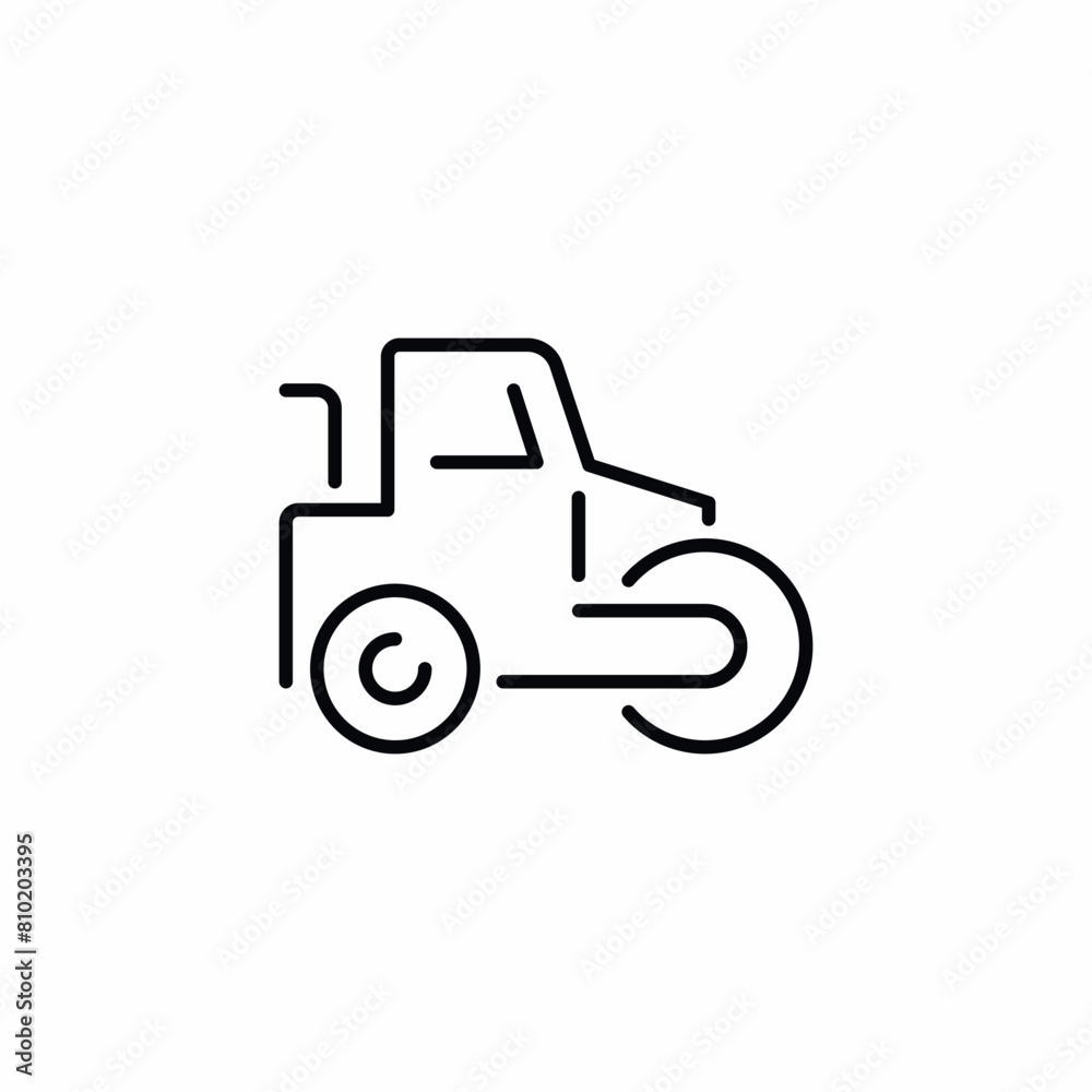 steamroller vehicle industry construction icon steamroller vehicle industry construction icon