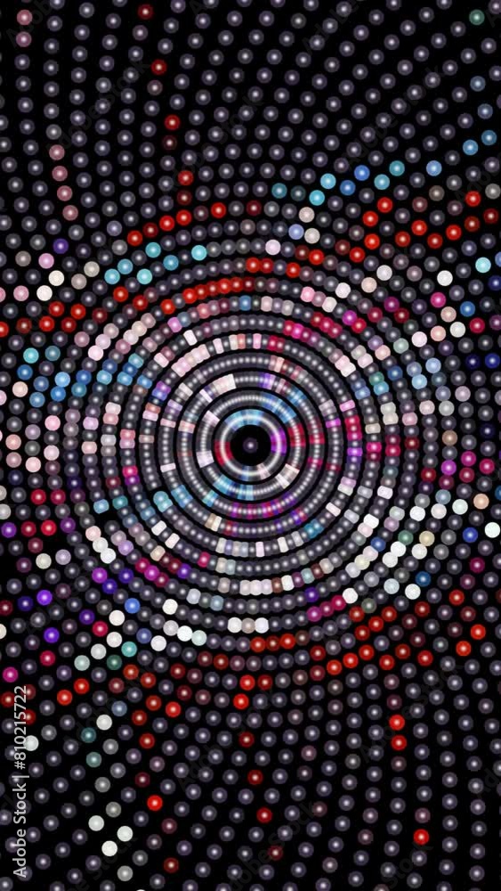 Abstract Pattern Of colorful Circles vertical video Abstract Pattern Of colorful Circles vertical video