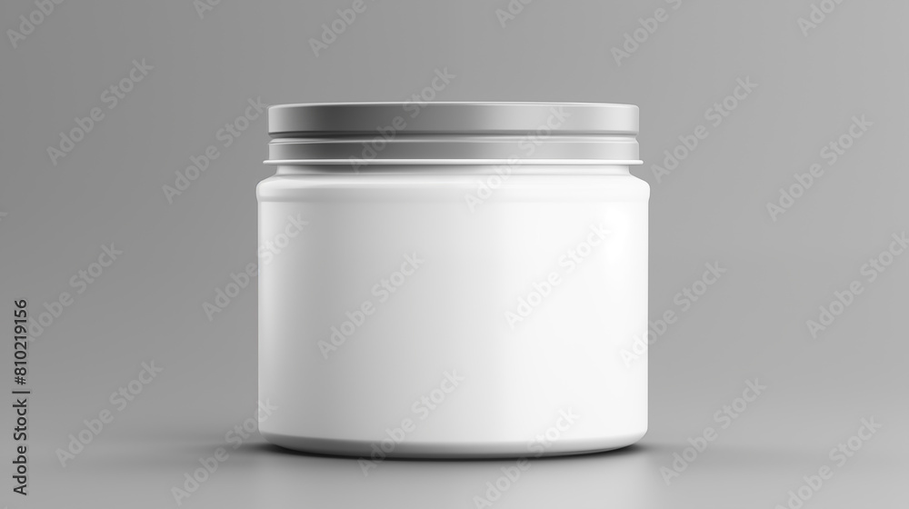 white jar for mockup isolated white jar for mockup isolated