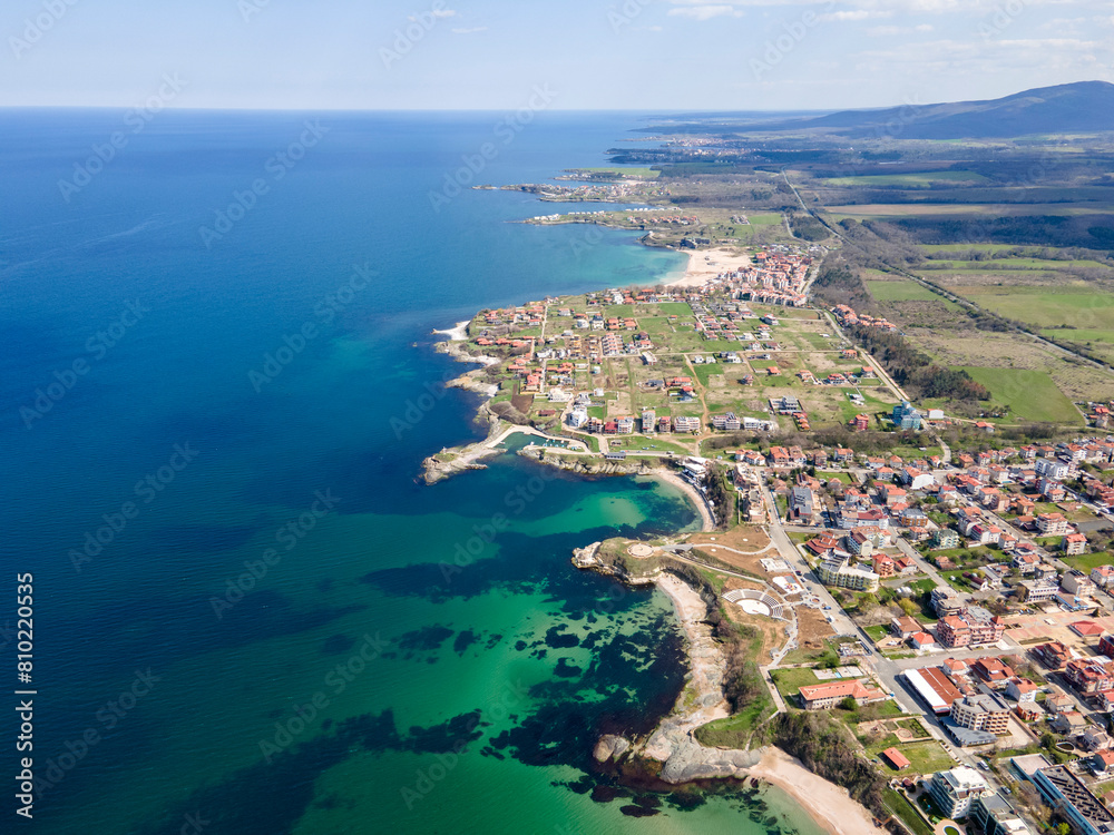 Black sea coast near village of Lozenets, Bulgaria