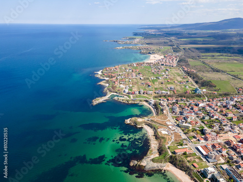 Black sea coast near village of Lozenets, Bulgaria