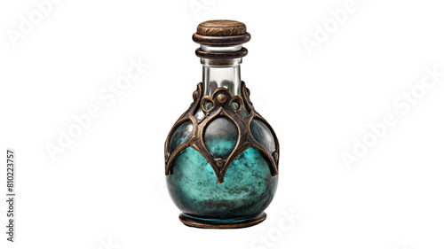 potion bottle isolated on transparent png background. Generative ai