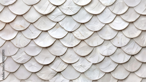 Fish scale tile