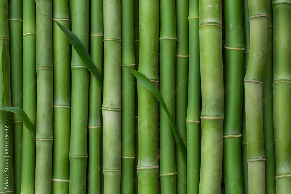 close up of green bamboo stalks close up of green bamboo stalks