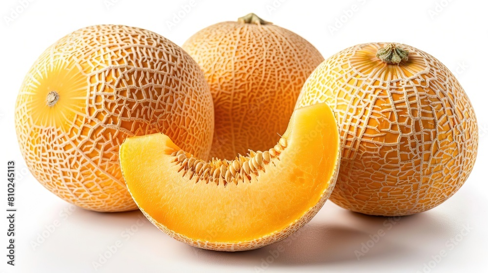 Take a picture of a cantaloupe that looks good enough to eat. Make it look as realistic as possible. Take a picture of a cantaloupe that looks good enough to eat. Make it look as realistic as possible.