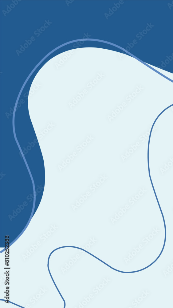 Obraz premium abstract blue background with waves