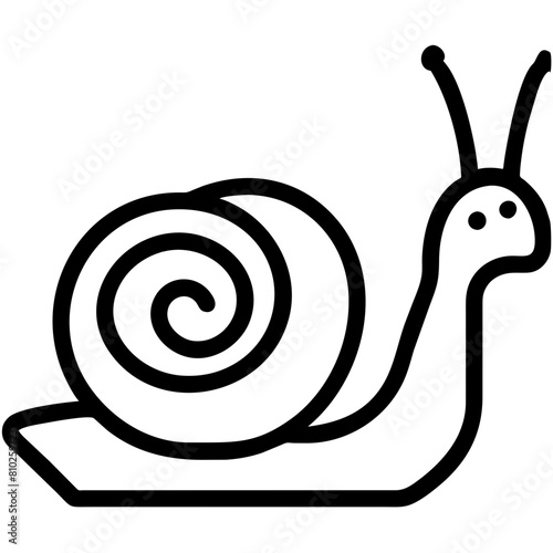 Snake Outline Icon