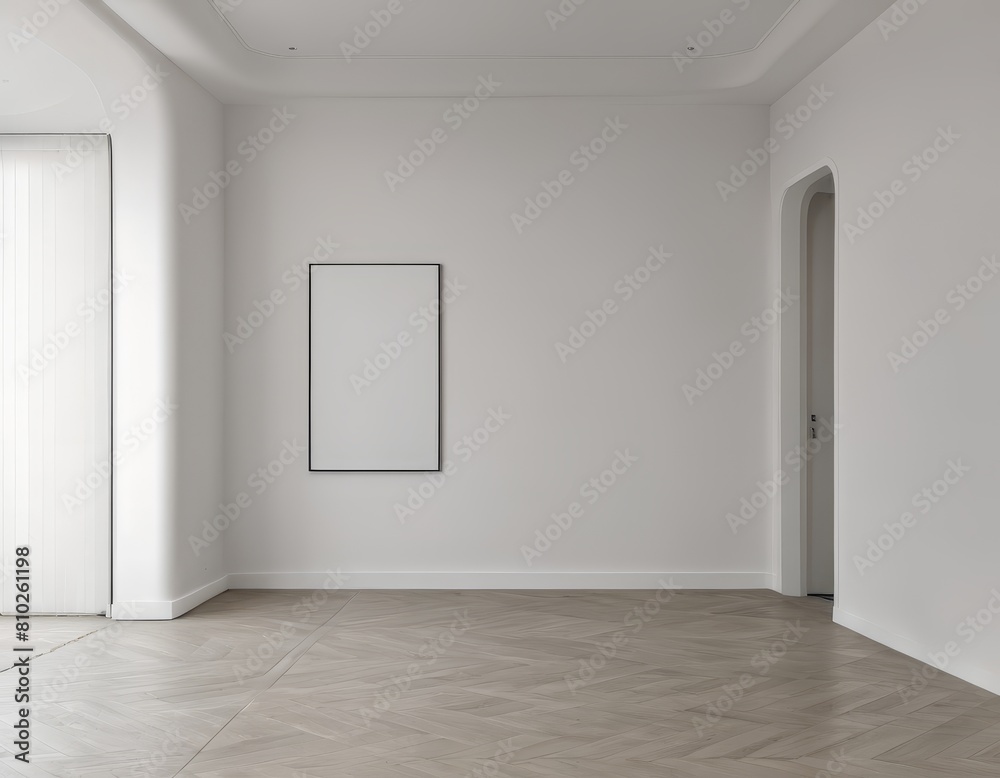 Modern Living Room Interior Mockup with Wall Art and Decoration Modern Living Room Interior Mockup with Wall Art and Decoration