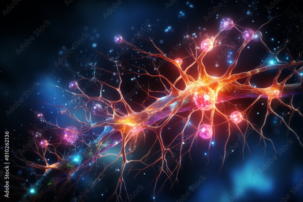 Glowing neural network connections in the dark Glowing neural network connections in the dark