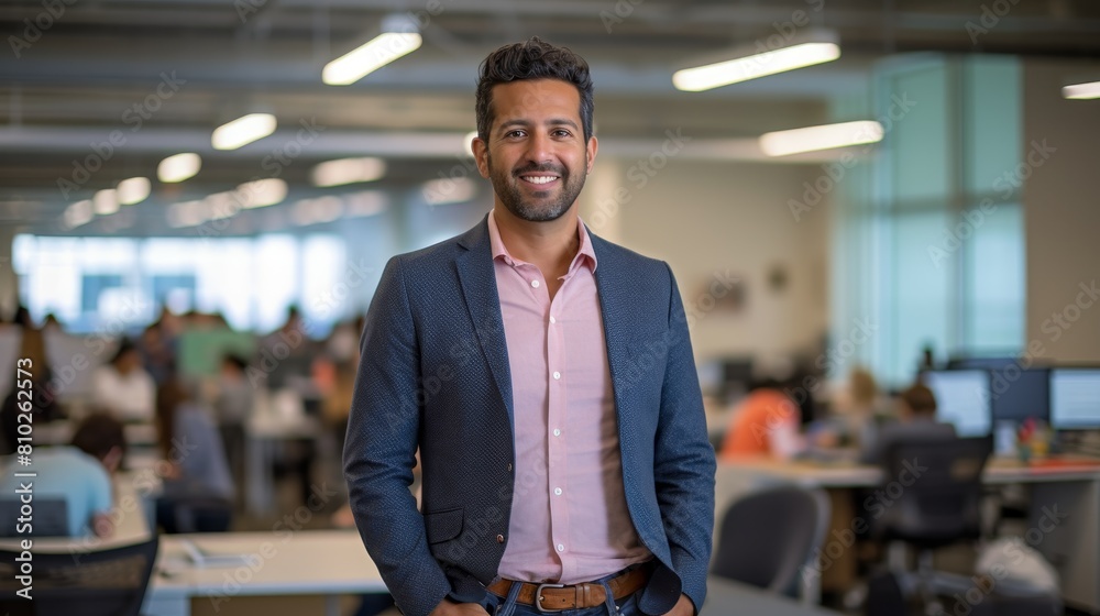 © Balaraw - Smiling businessman in modern office © Balaraw - Smiling businessman in modern office