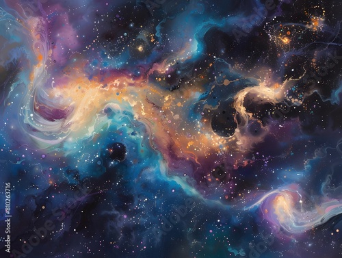 Cosmic Dance: A Celestial Symphony