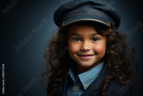 Smiling young girl in uniform © Balaraw