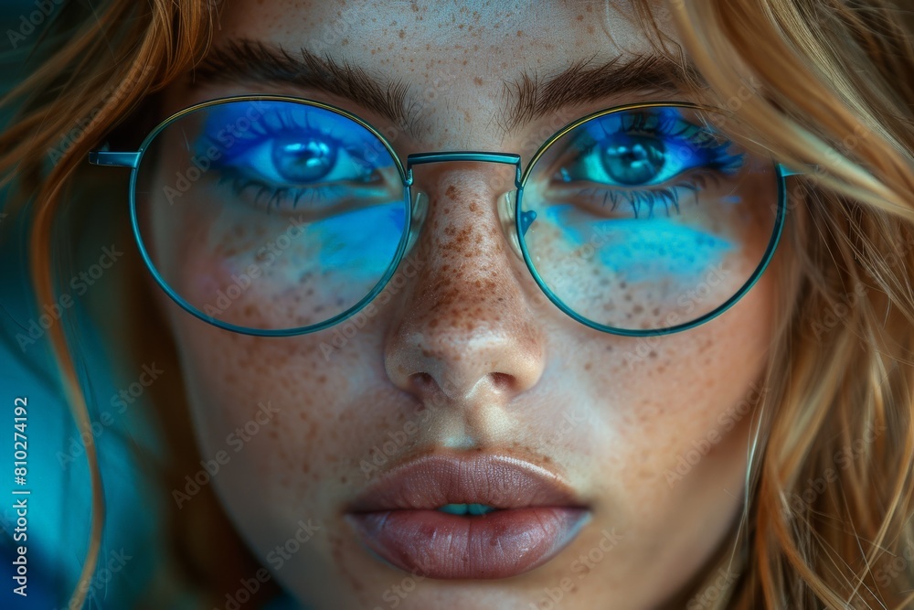 Swirling patterns of blue and brown create a mesmerizing abstract art image with a flowing effect Swirling patterns of blue and brown create a mesmerizing abstract art image with a flowing effect