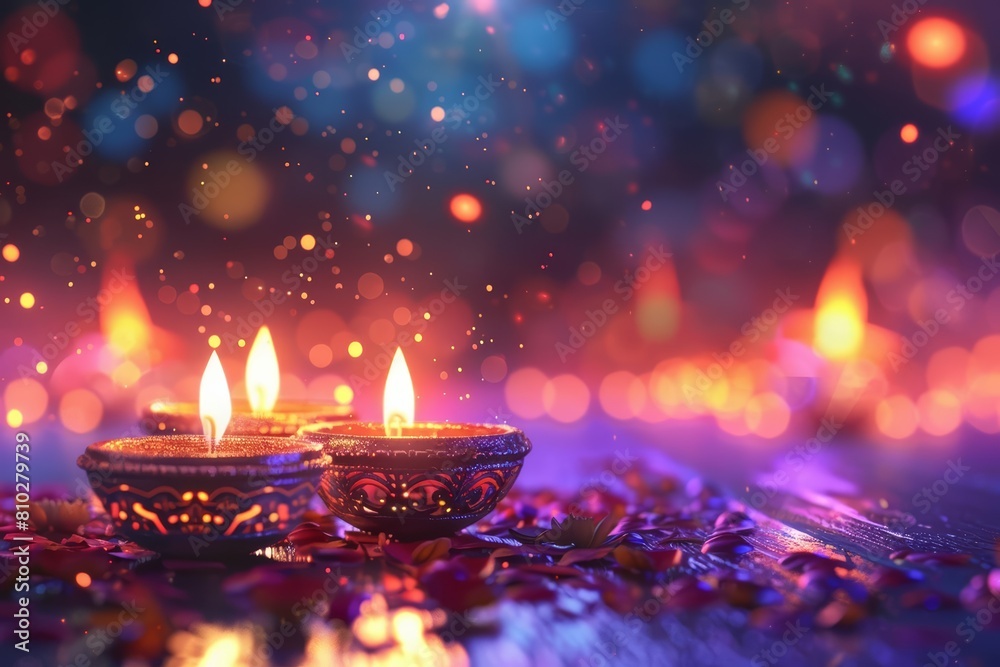 Creative greeting cards blank template illustration of Diwali in festive mood Creative greeting cards blank template illustration of Diwali in festive mood
