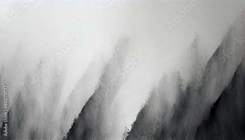 vertical white watercolor papar texture background for cover card design or overlay aon paint art background © Fletcher