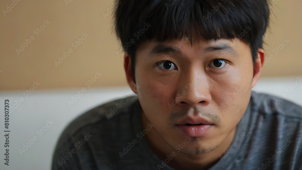 portrait of a asian man portrait of a asian man