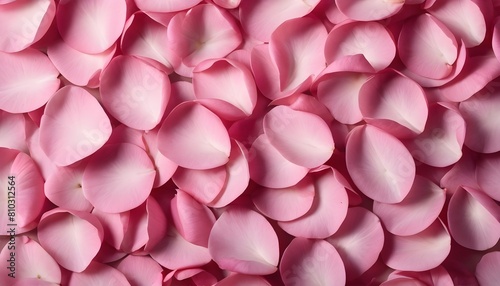 pink rose petals background create with ai