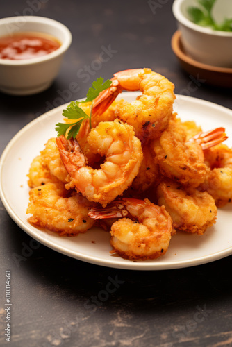 Coconut shrimp air fried or fried with dipping sauce