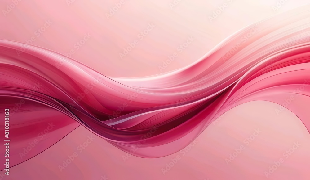 Flowing Elegance a Study of Curves and Pink Gradients in Abstract Composition Flowing Elegance a Study of Curves and Pink Gradients in Abstract Composition