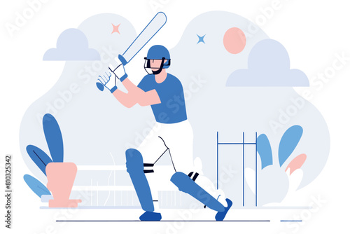 A man stands on a field, holding a baseball bat
