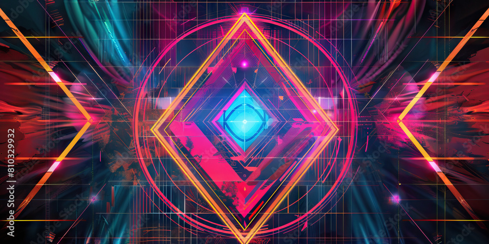 Healing Geometry: Abstract Shapes and Lines Creating a Sense of Balance and Harmony Healing Geometry: Abstract Shapes and Lines Creating a Sense of Balance and Harmony