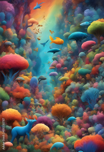 tropical coral reef