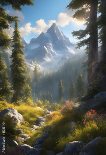 autumn in the mountains