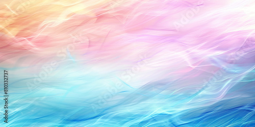 Healing Aura  Abstract Background with Soft  Gradient Colors Representing Calm and Wellness