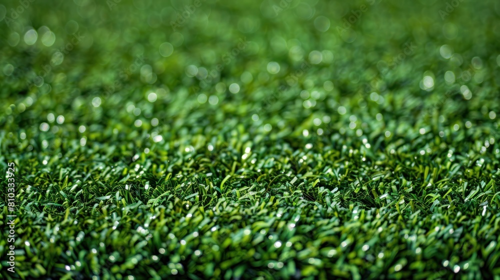 Fototapeta premium Lush green meadow background, sunny weather