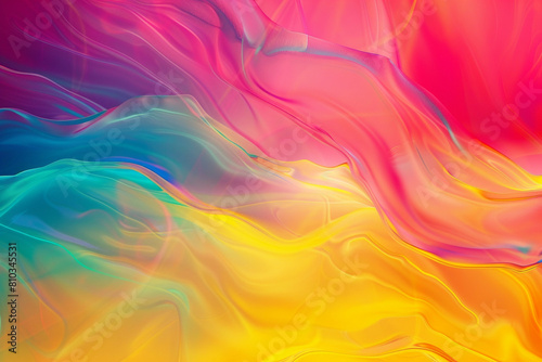 Abstract colorful animation. Multicolor liquid background. Beautiful gradient texture, Moving abstract multicolored background