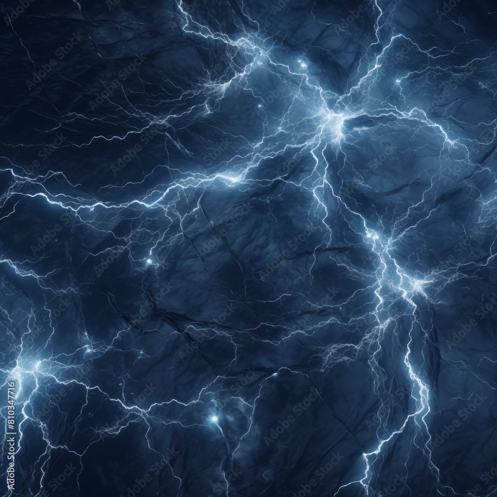 Intense and intricate lightning strikes illuminating a dark atmospheric background Intense and intricate lightning strikes illuminating a dark atmospheric background