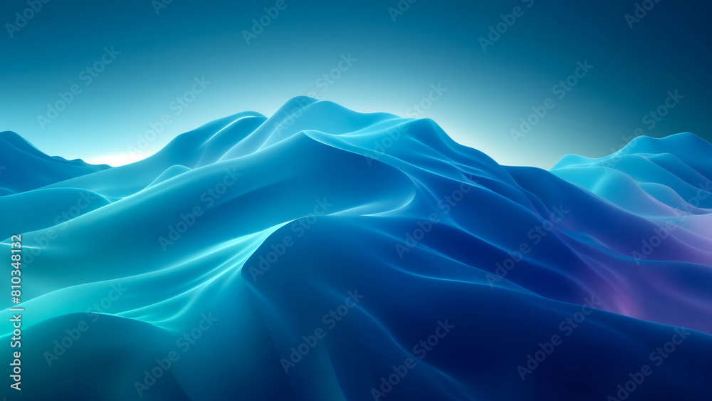 Surreal Abstract Landscape of Flowing Blue Mountains with Neon Glow for Futuristic Design 8k Wallpaper High-resolution digital art Surreal Abstract Landscape of Flowing Blue Mountains with Neon Glow for Futuristic Design 8k Wallpaper High-resolution digital art