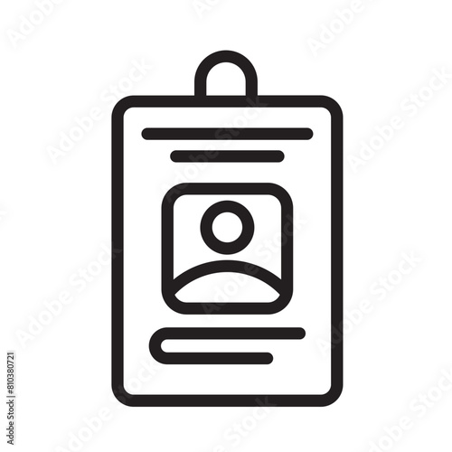 Card Id Job Line Icon