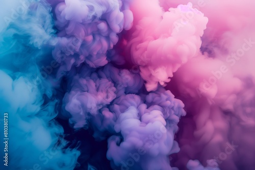 background filled with smoke © Сергей Косилко