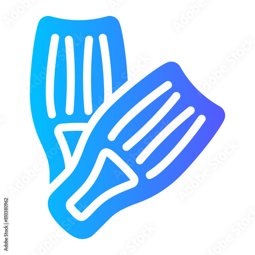 flippers gradient icon