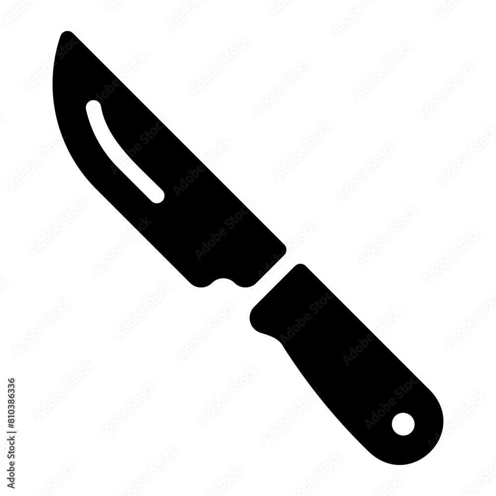 knife glyph icon knife glyph icon