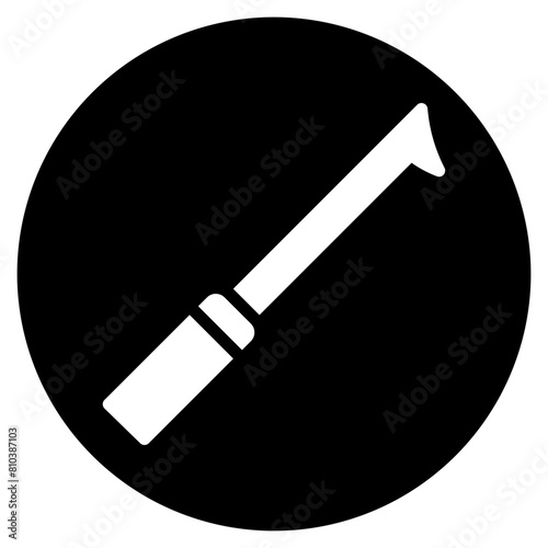 harpoon glyph icon