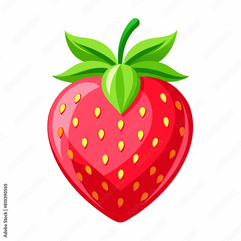 Strawberry fruit doodle flat character vector art illustration (29) Strawberry fruit doodle flat character vector art illustration (29)