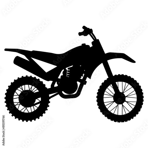 a minimal dirt bike isolated on a white background (34)
