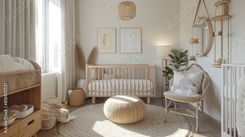 Scandinavian-inspired nursery