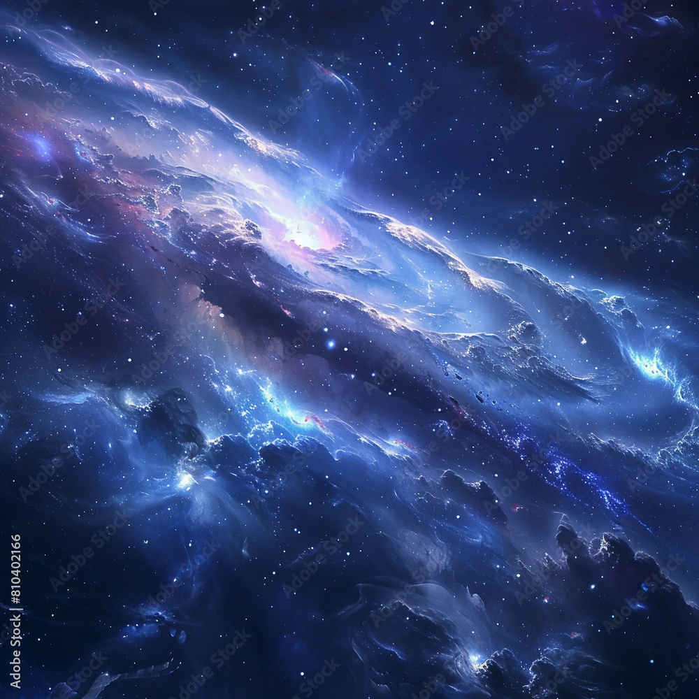 Obraz premium Infinite Horizons Exploring the Vast Cosmos of Space